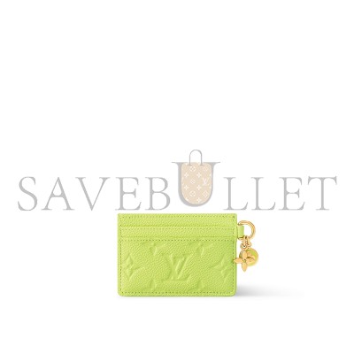 LOUIS VUITTON LV CHARMS CARD HOLDER M13645 (10*7*0.3cm) 